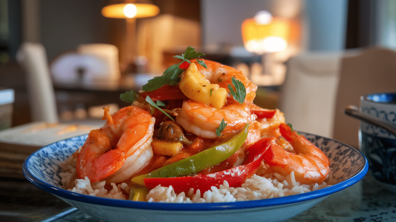 Tangy Sweet and Sour Shrimp Recipe