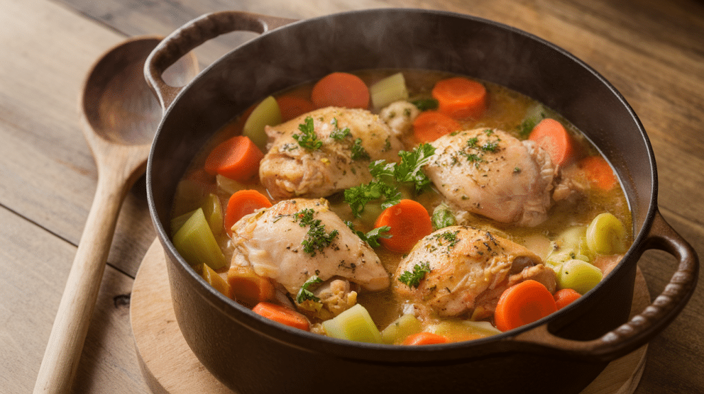 Oven Chicken Stew