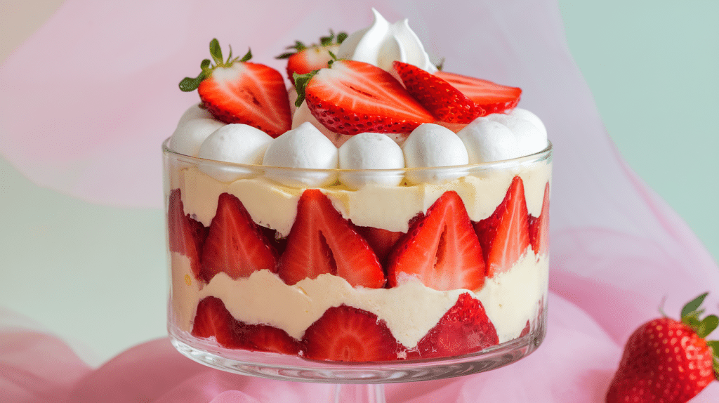 A Layered Delight for Strawberry Lovers