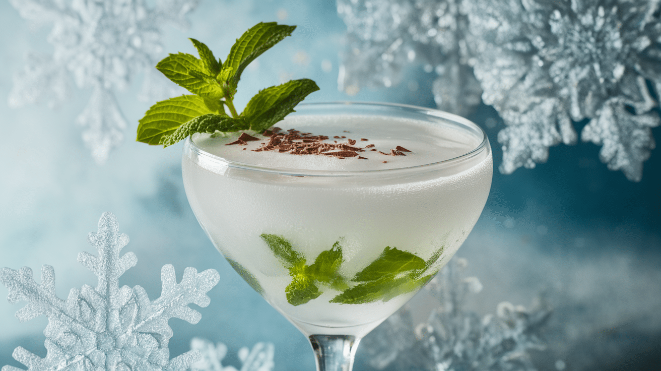 Chilled Polar Bear Martini Recipe