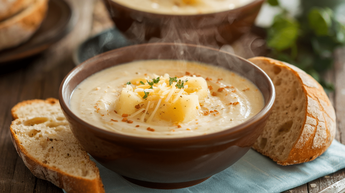 Creamy Panera Bread Inspired Potato Soup Recipe