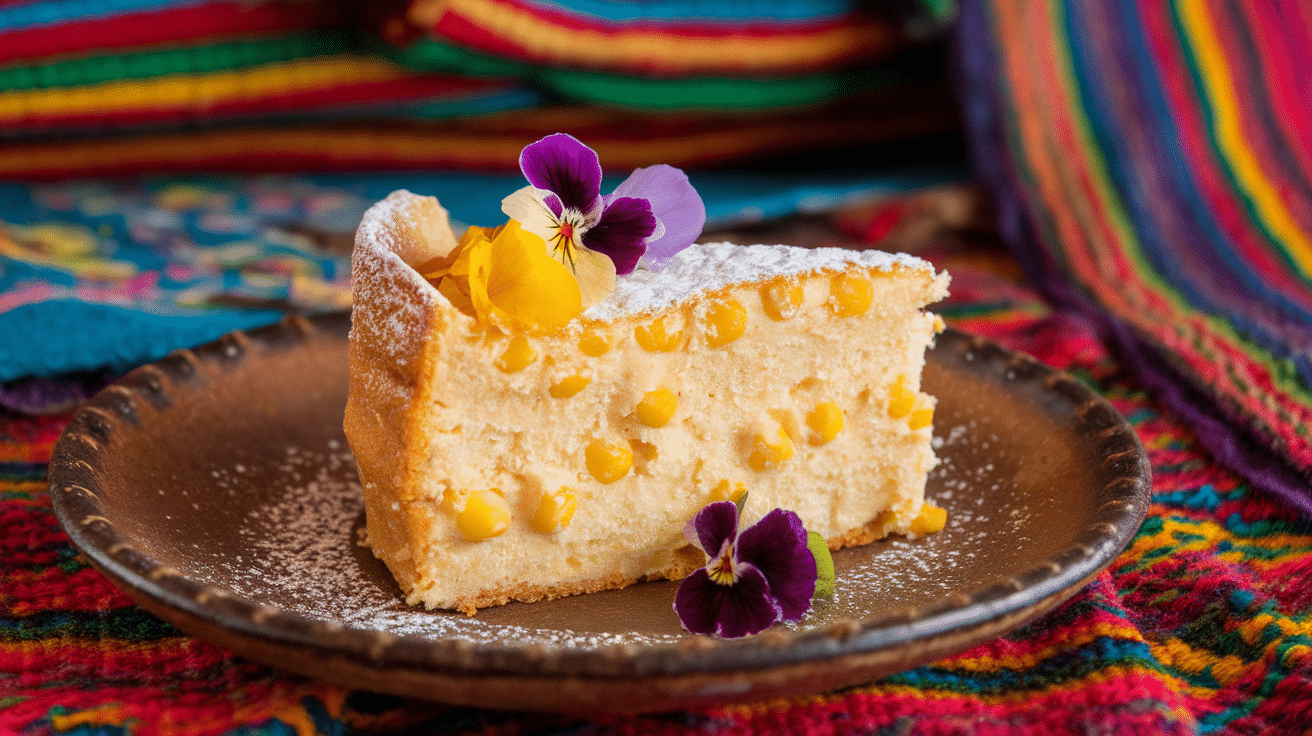 Delicious Mexican Sweet Corn Cake Recipe