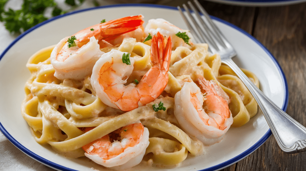 Shrimp Carbonara