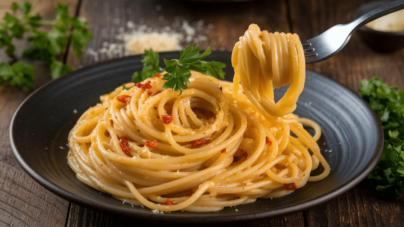 Classic Spaghetti Aglio e Olio Recipe