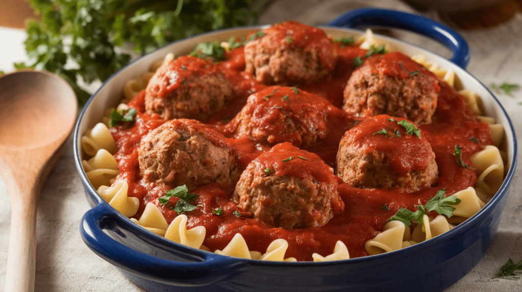 Meatball Casserole Recipe