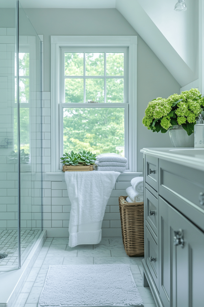 Bright and Airy Bathroom Designs