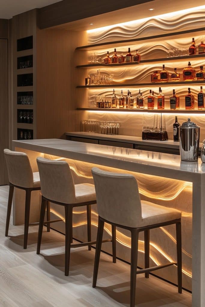 Chic Home Bar