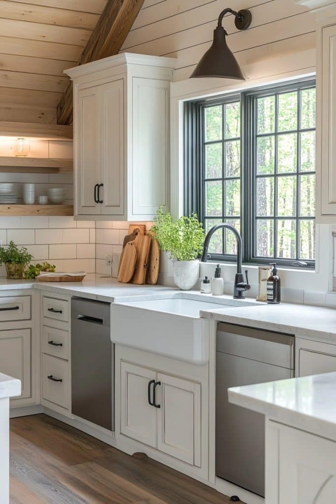 Contemporary Farmhouse Kitchen