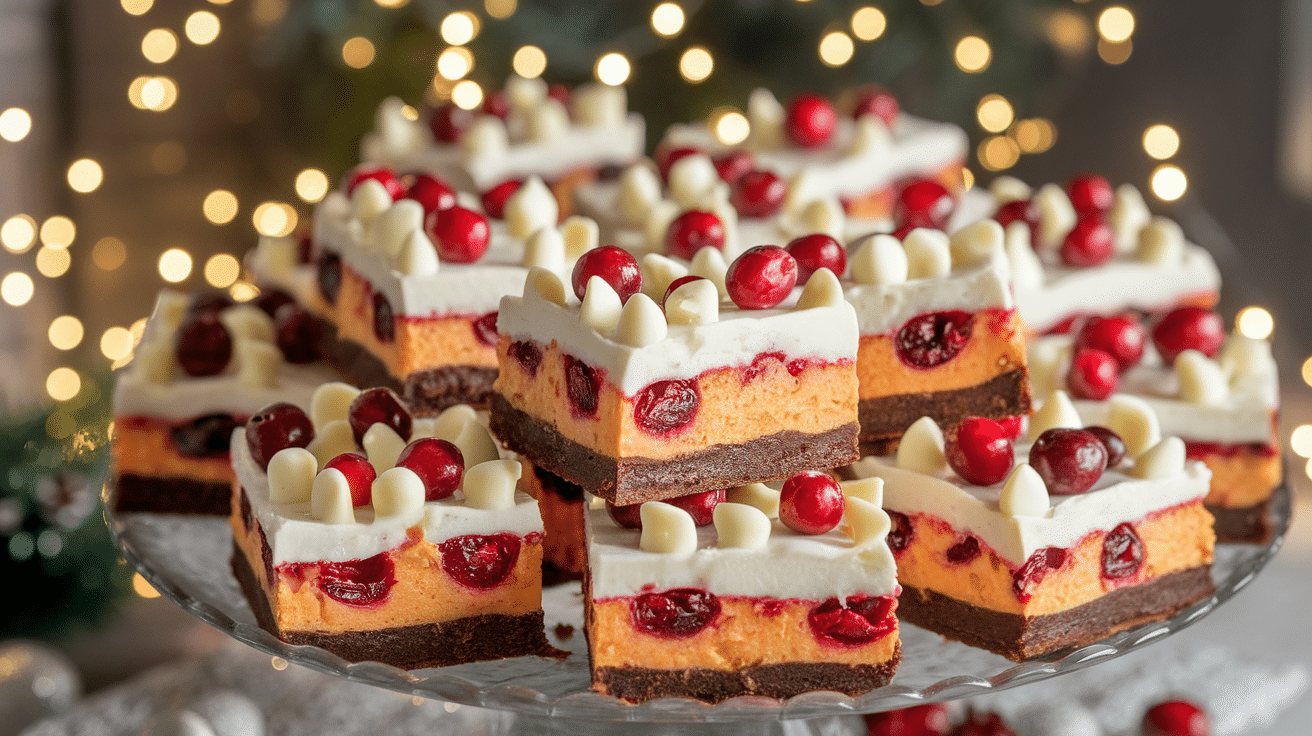 Delicious Cranberry Bliss Bars Recipe