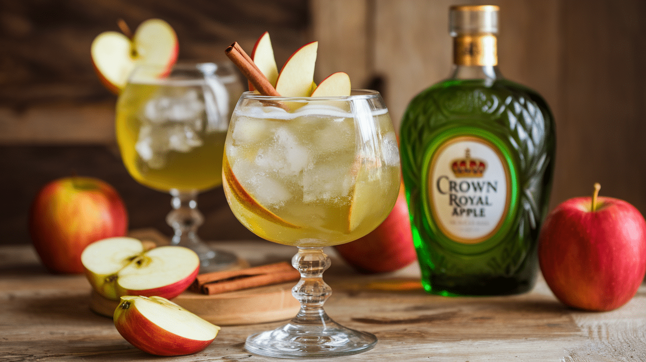 Refreshing Crown Apple Fizz Cocktail Recipe