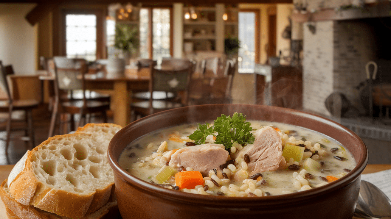 Comforting Chicken and Wild Rice Soup Recipe