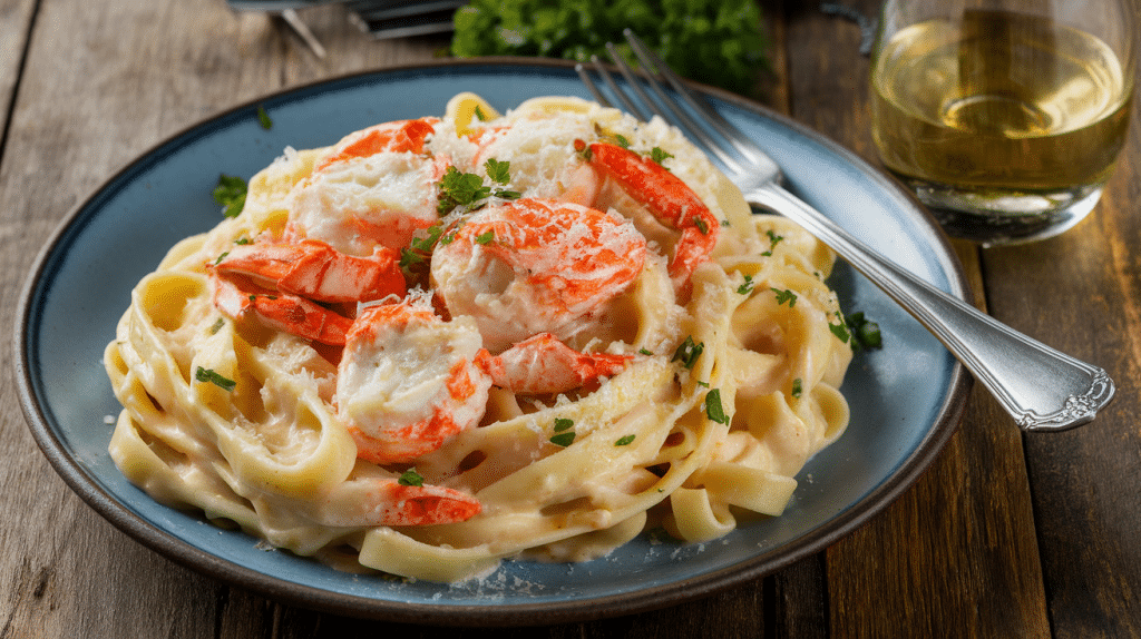 Crab Fettuccine