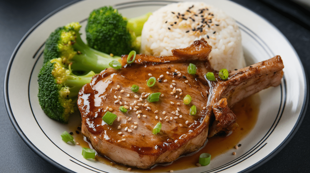 Honey Garlic Pork Chops