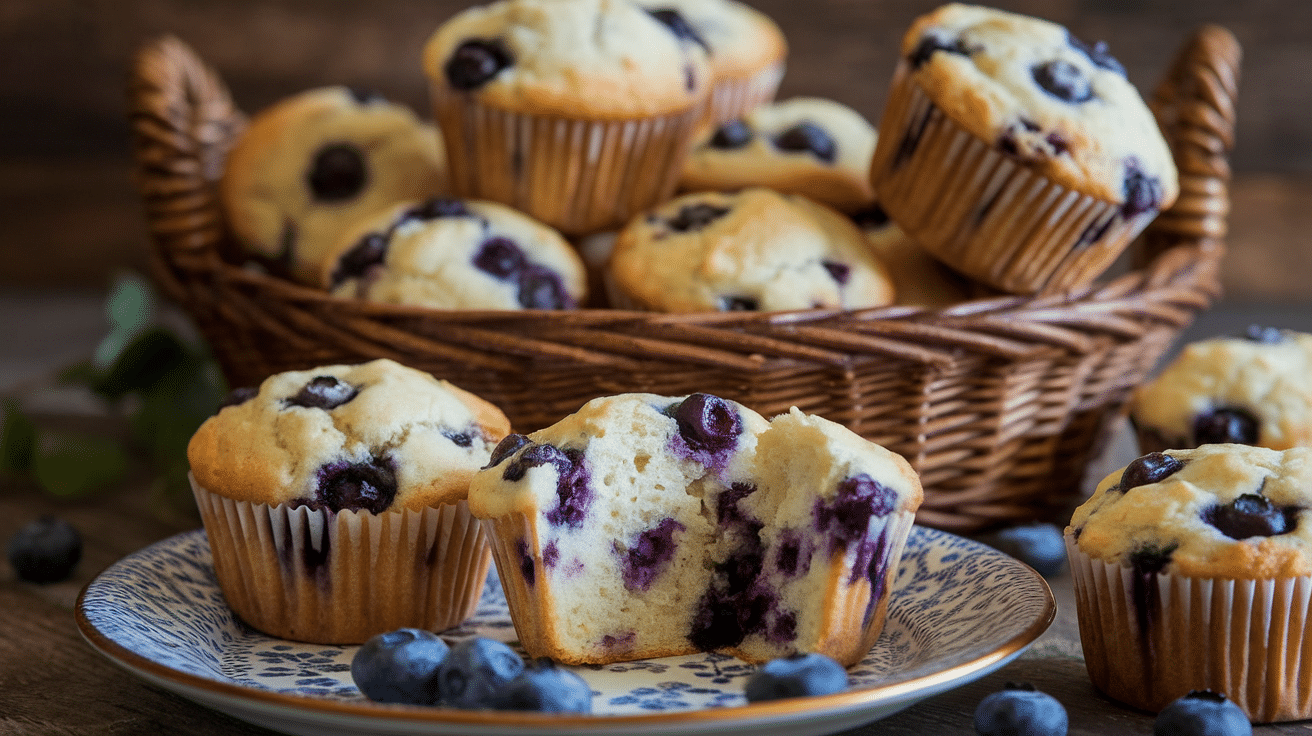 Classic Jordan Marsh Blueberry Muffins Recipe