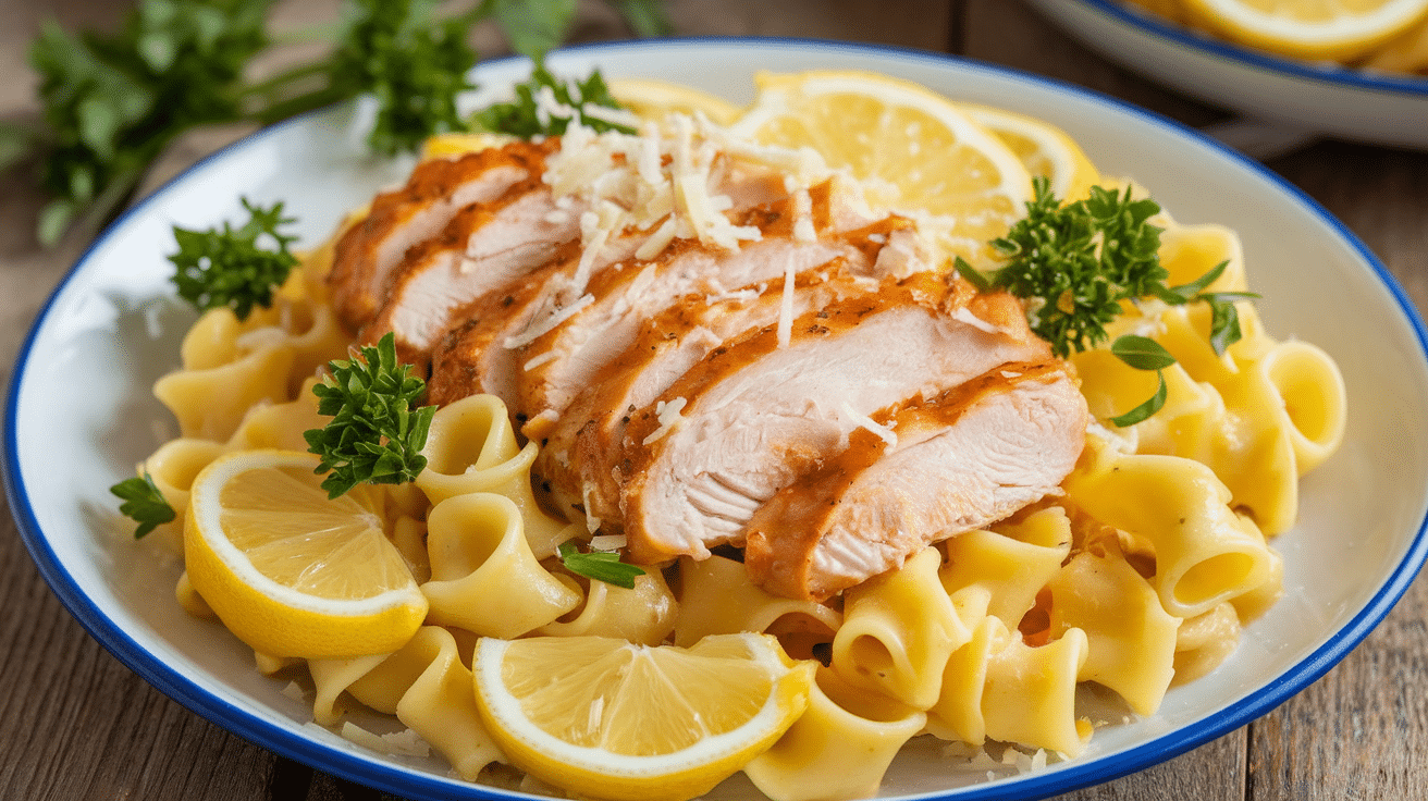 Zesty Lemon Chicken Pasta Recipe