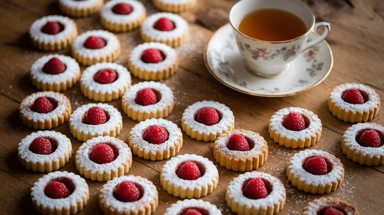 Classic Raspberry Thumbprint Cookies Recipe