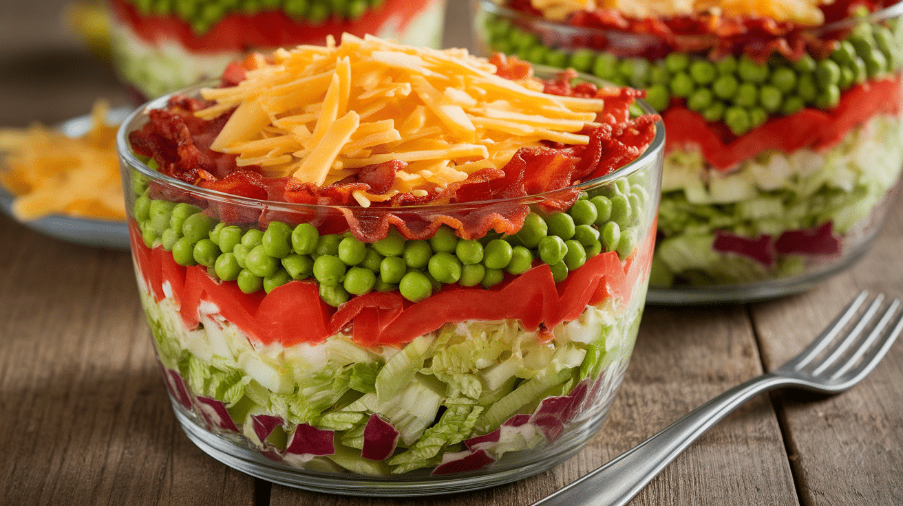 Classic Seven Layer Salad Recipe