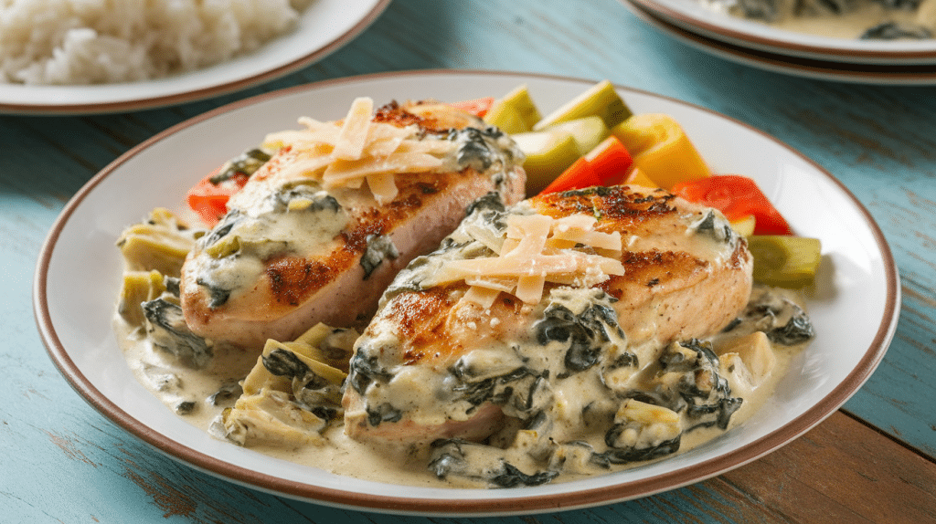 Spinach Artichoke Chicken