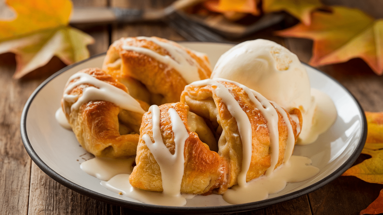 Easy Crescent Roll Apple Dumplings Recipe