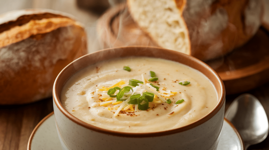 Deliciously Creamy Potato Soup Recipe