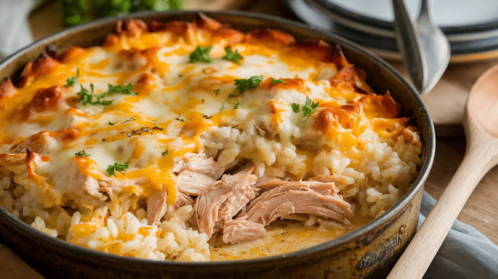 Creamy Chicken and Rice Casserole