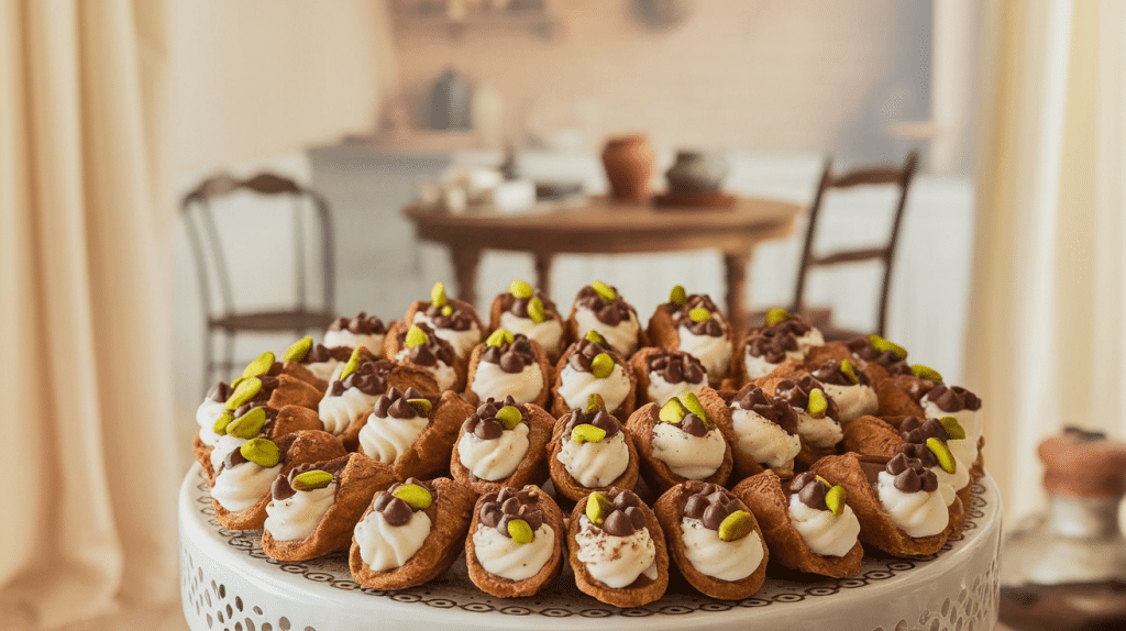 Mini Cannoli Bites