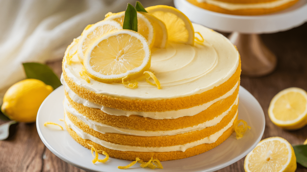 Lemon Velvet Cake