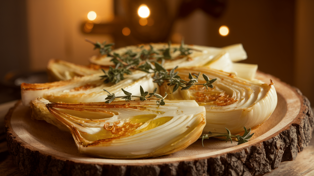 Savory Roasted Fennel Recipe