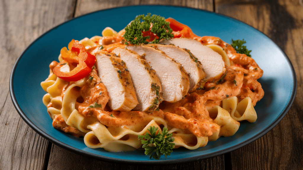 Deliciously Spicy Cajun Chicken Pasta