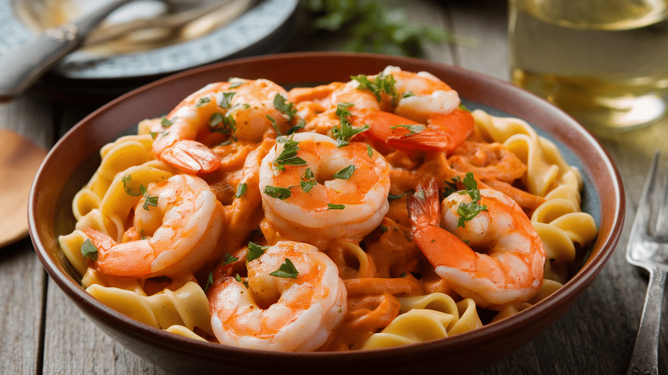 Spicy Cajun Shrimp Pasta Recipe