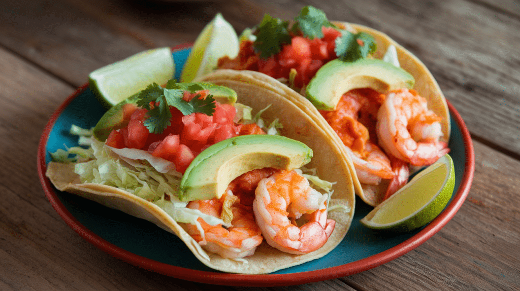 Spicy Shrimp Tacos