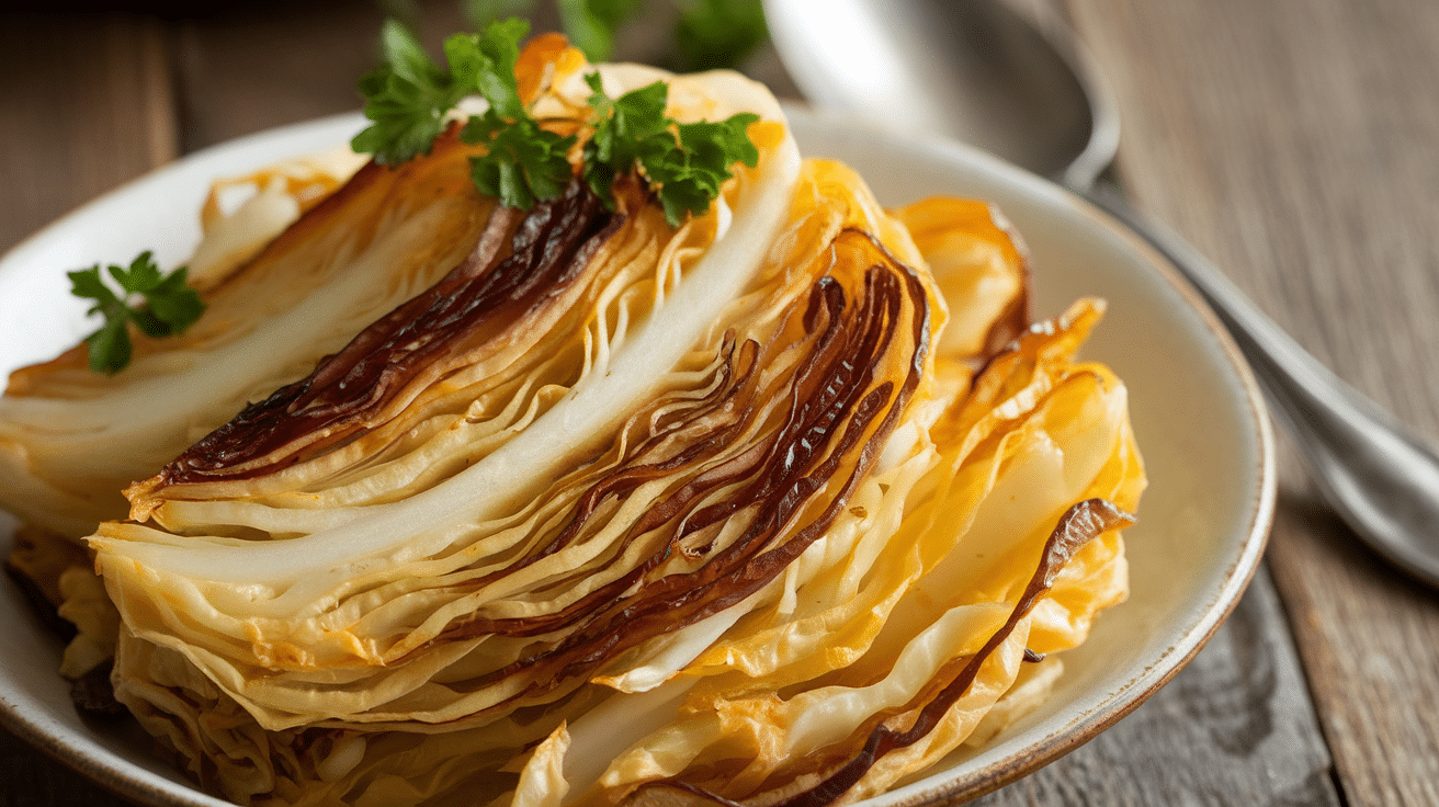 Savory Caramelized Cabbage Recipe