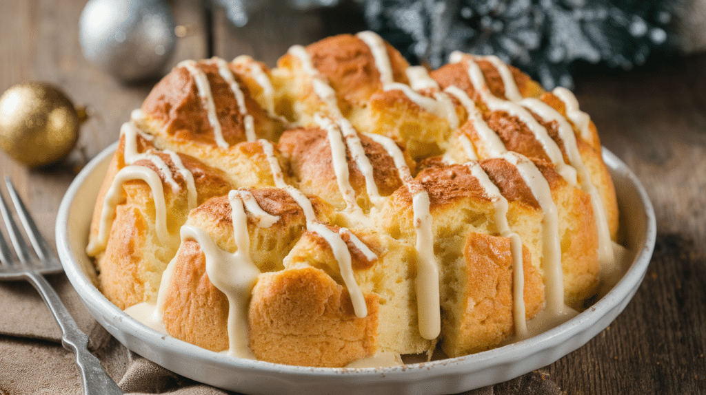 Eggnog Bread Pudding
