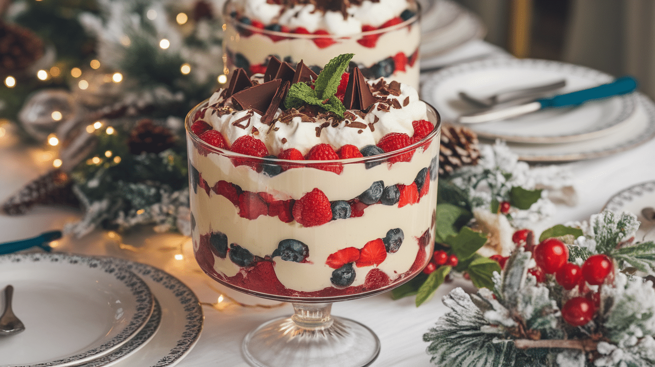 Festive Christmas Trifle Recipe