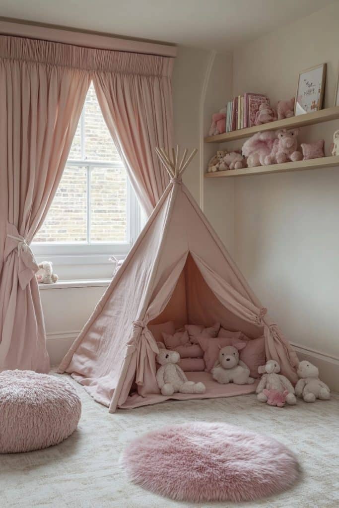 Dynamic Pink Kids’ Rooms