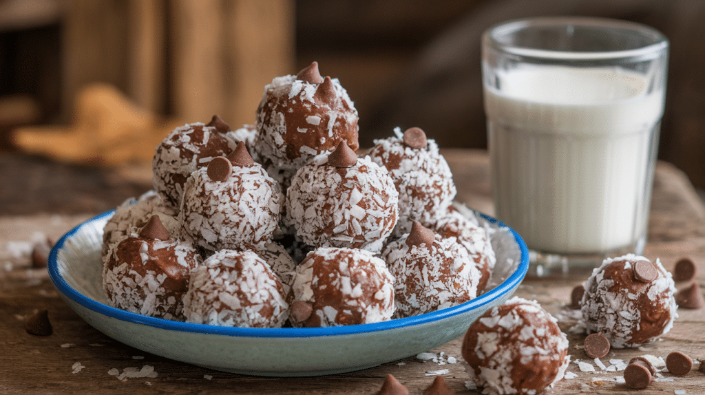Chocolate Coconut Energy Balls