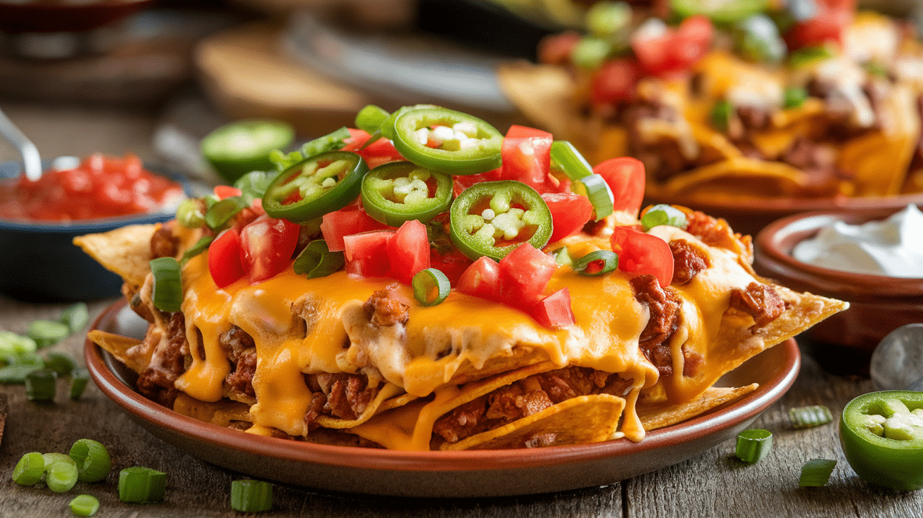 Crispy Air Fryer Nachos Recipe