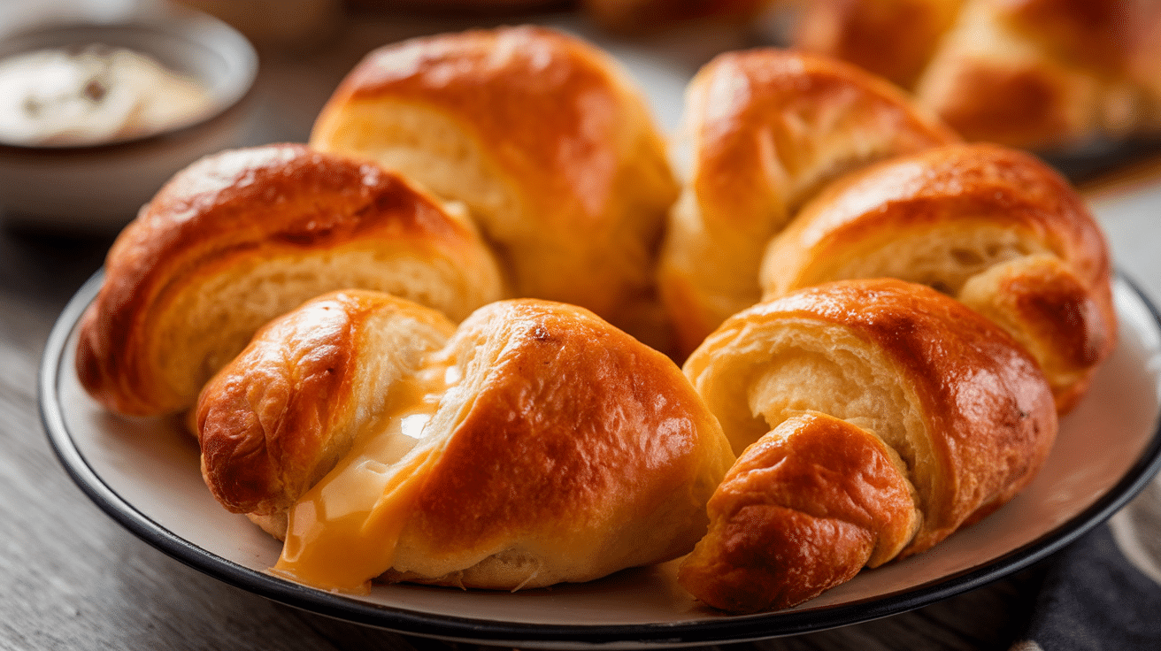 Savory Ham and Cheese Crescent Rolls Recipe