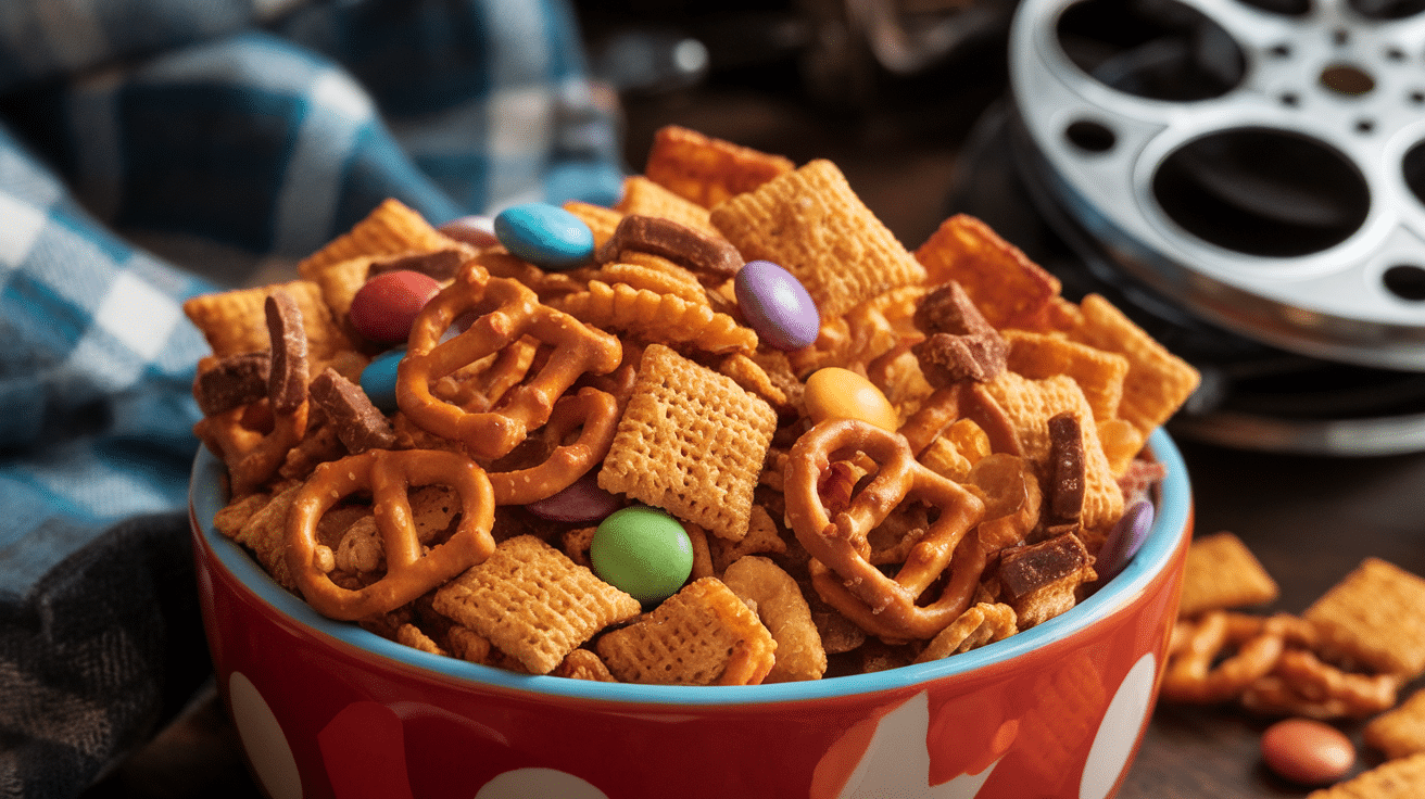 Crispy Air Fryer Chex Mix Recipe