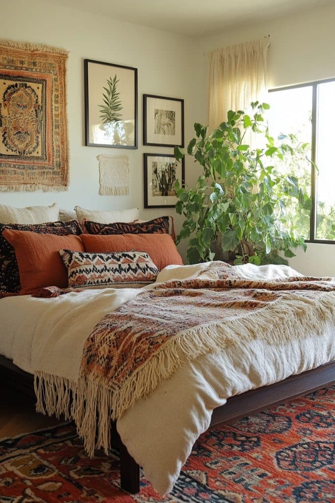 Ebony Retreat: Chic Boho Hideaway