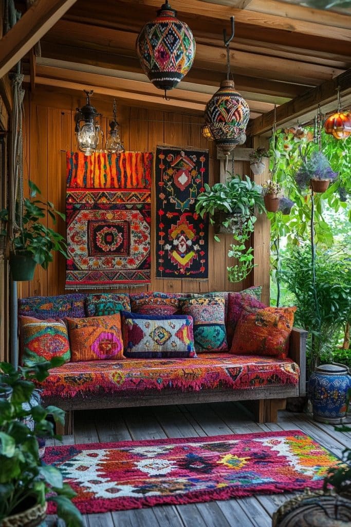 Eclectic Boho Cabin Retreats