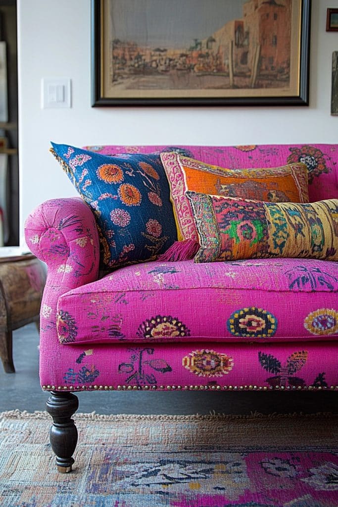 Eclectic Pink Hangout Corners