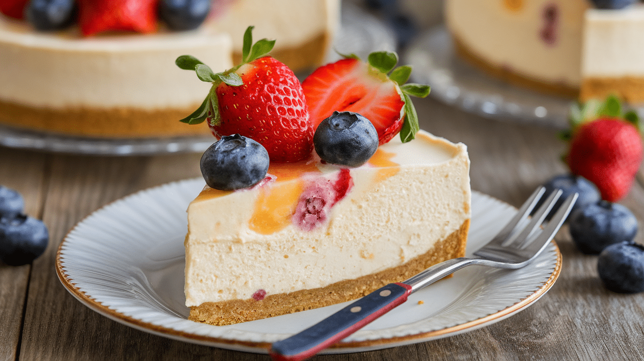 Classic Philadelphia No Bake Cheesecake Recipe