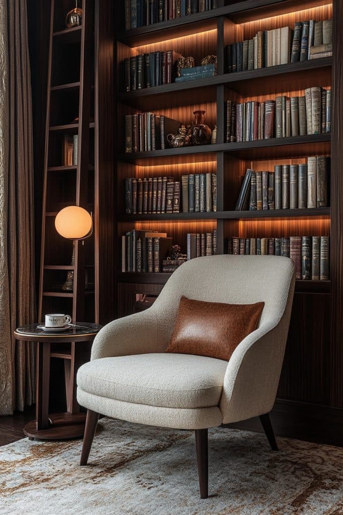 Elegant Reading Nook