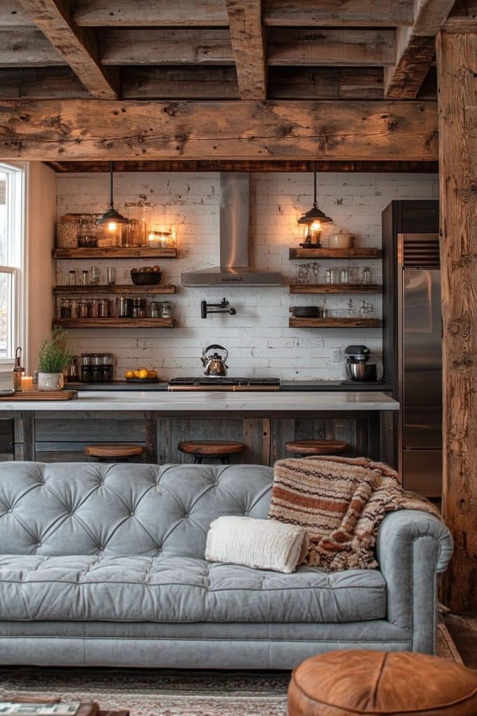 Farmhouse-Inspired Cabin Chic