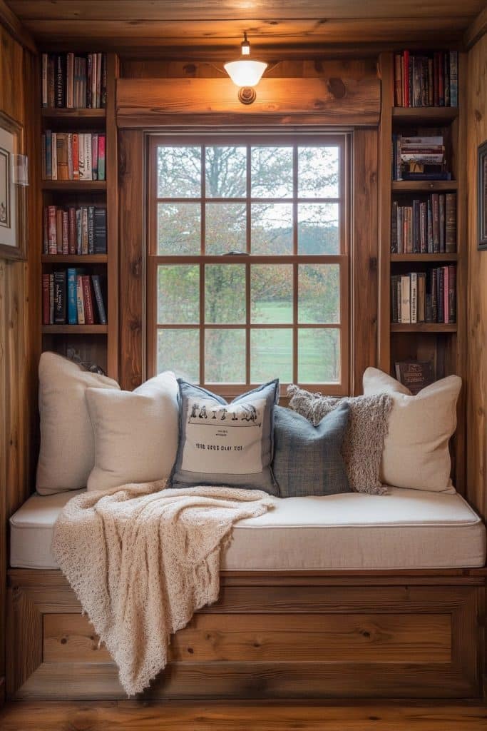 Farmhouse Reading Corner