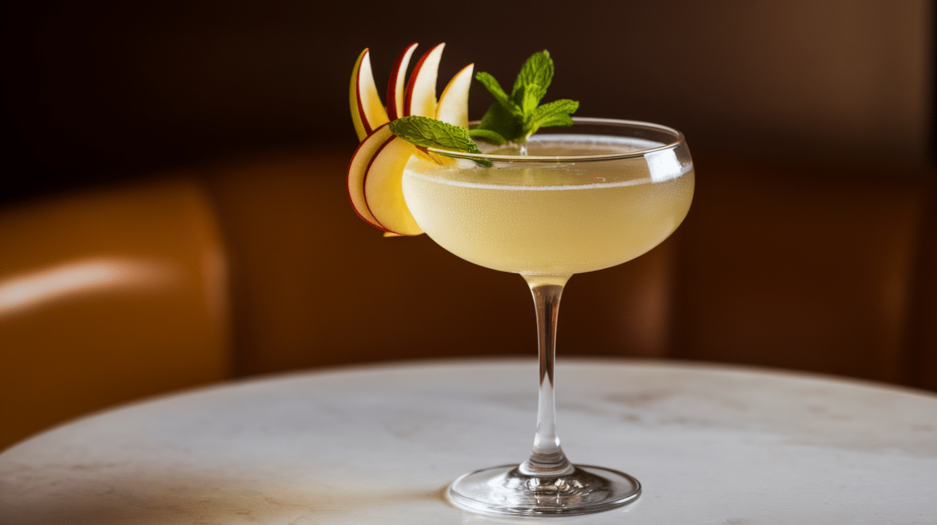 Refreshing Elderflower Apple Martini Recipe