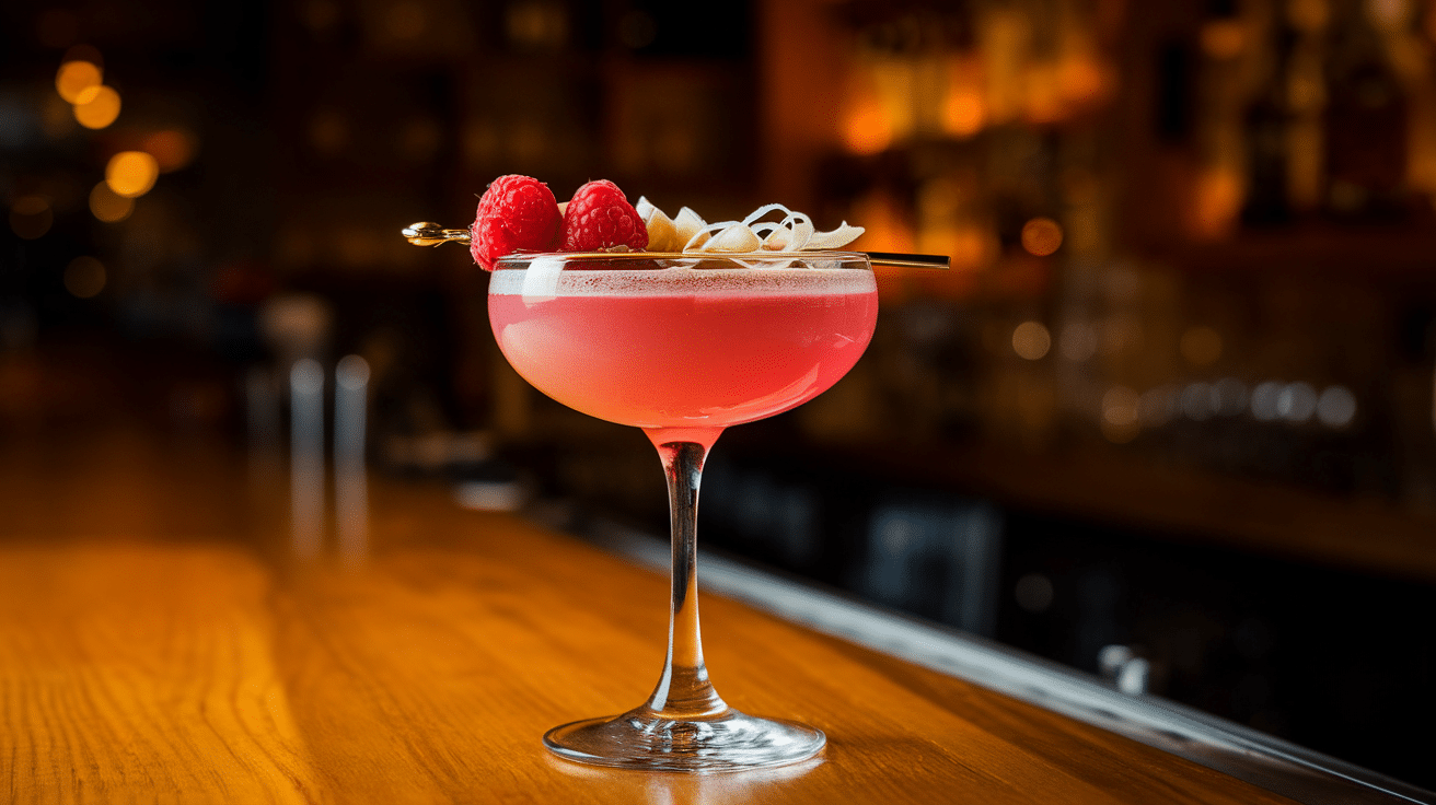 Delicious Raspberry White Chocolate Martini Recipe