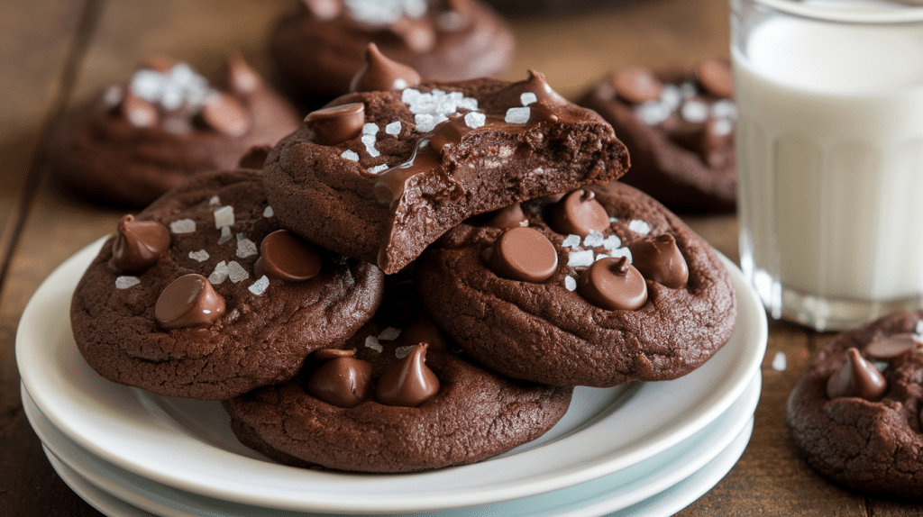 Double Chocolate Chip Cookies