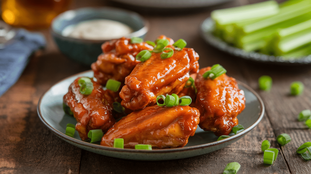 Honey Sriracha Chicken Wings